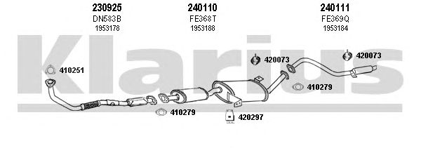 Exhaust System 360813E