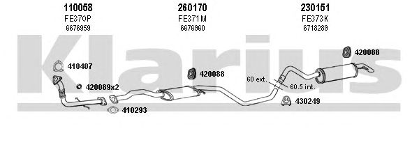 Exhaust System 360815E