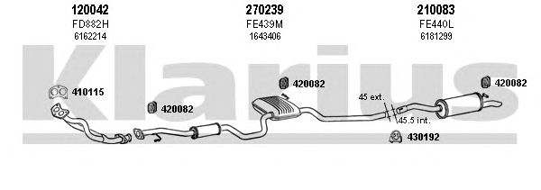 Exhaust System 360919E