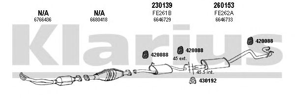 Exhaust System 361080E
