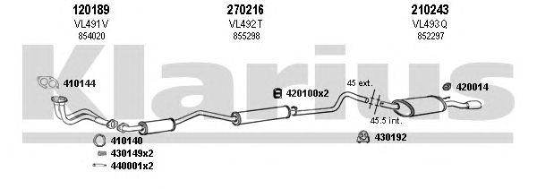 Exhaust System 390338E