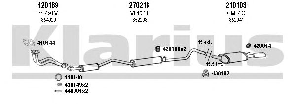 Exhaust System 390571E