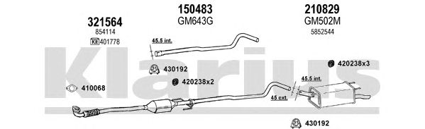 Exhaust System 391198E