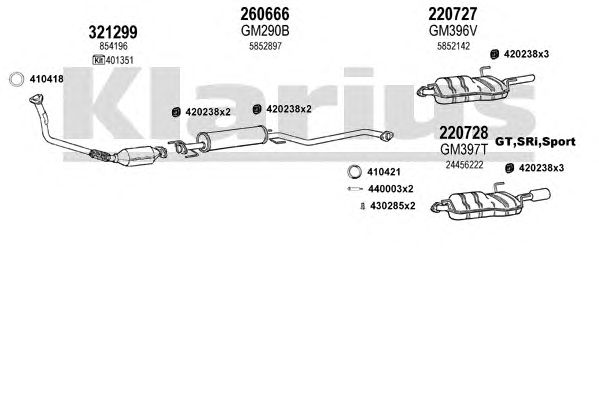 Exhaust System 391202E