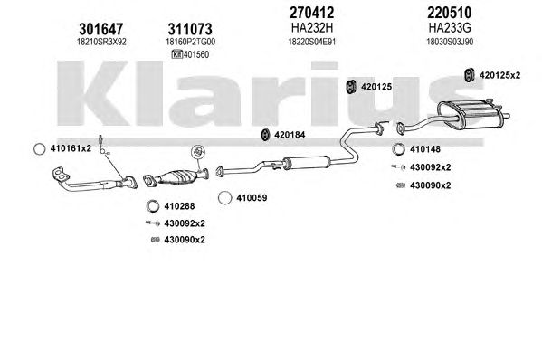 Exhaust System 420156E
