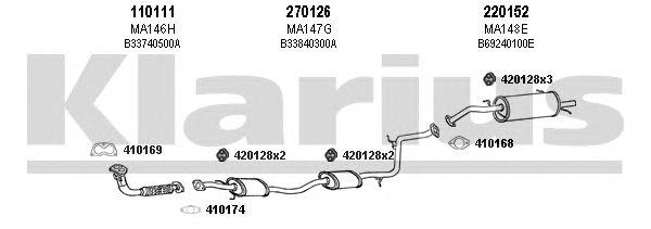 Exhaust System 570066E