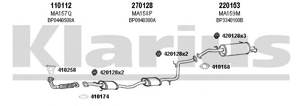 Exhaust System 570079E