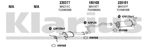 Exhaust System 570119E