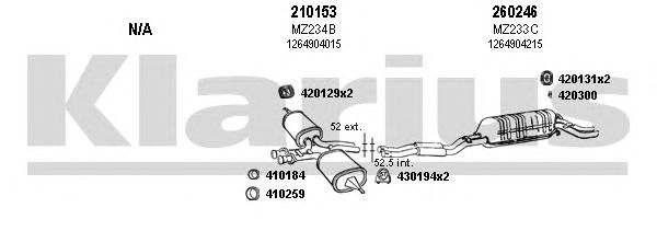 Exhaust System 600083E