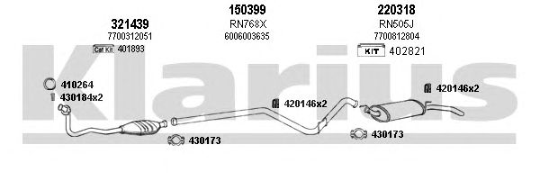 Exhaust System 720825E