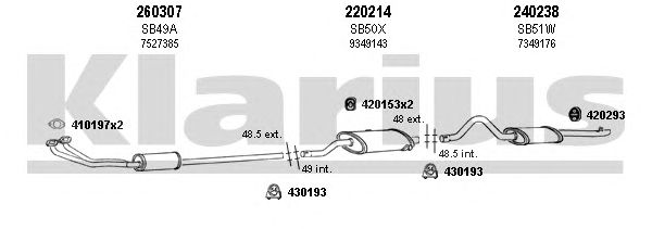 Exhaust System 750021E