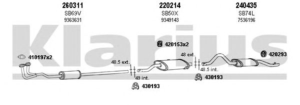 Exhaust System 750031E