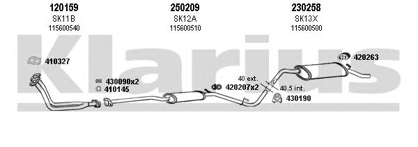 Exhaust System 780004E