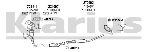 Exhaust System 900406E