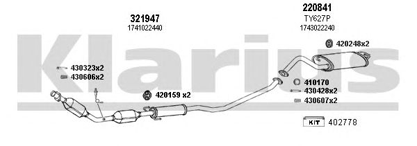 Exhaust System 900436E