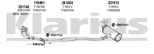 Exhaust System 900444E