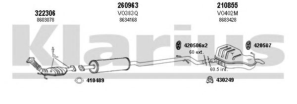 Exhaust System 960379E