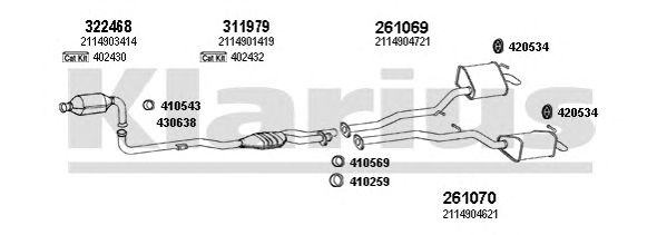 Exhaust System 600559E