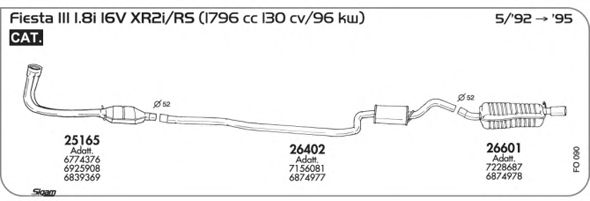 Exhaust System FO090