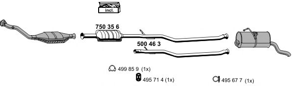 Exhaust System 080273