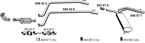 Exhaust System 170063