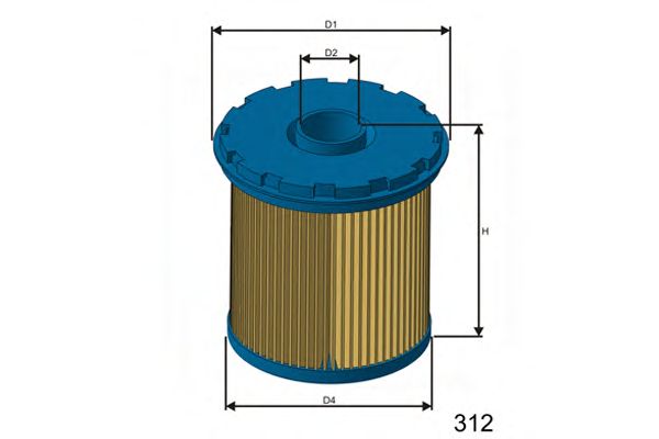 Fuel filter FM655