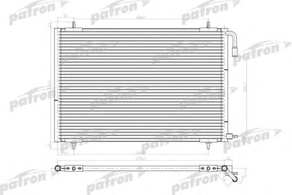 Condensator, airconditioning PRS3634