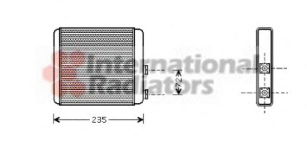 Heat Exchanger, interior heating 37006321