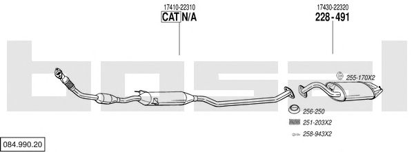 Exhaust System 084.990.20