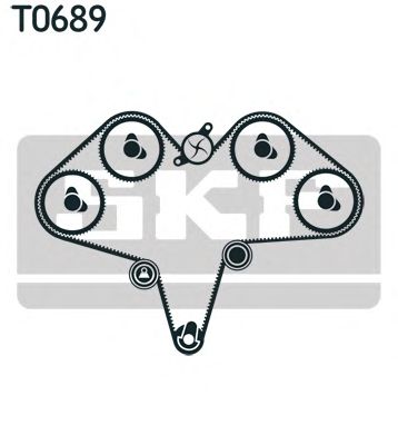 Timing Belt Kit VKMA 95000