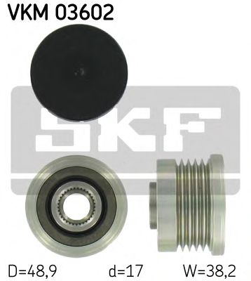 Dispositivo ruota libera alternatore VKM 03602