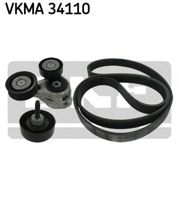 V-Ribbed Belt Set VKMA 34110