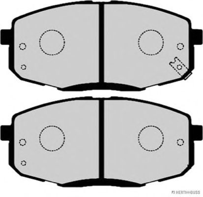 Brake Pad Set, disc brake J3600339