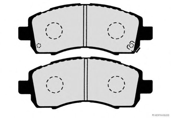 Brake Pad Set, disc brake J3607012