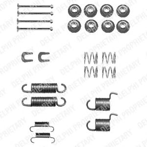 Accessory Kit, brake shoes LY1326