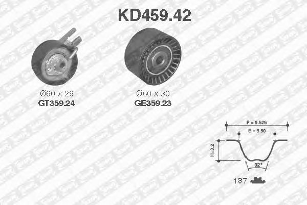 Timing Belt Kit KD459.42