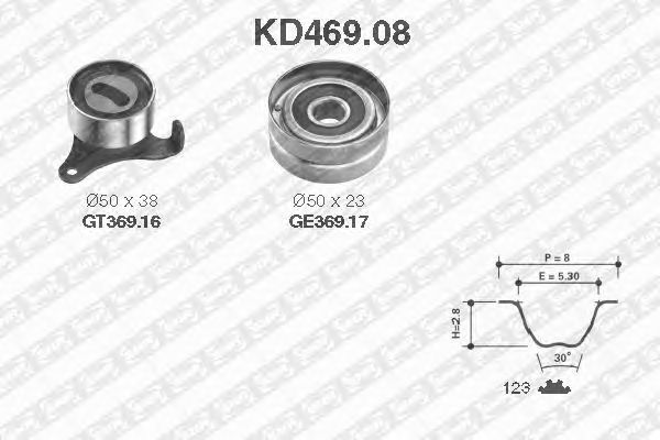 Timing Belt Kit KD469.08