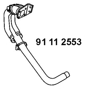 Exhaust Pipe 91 11 2553
