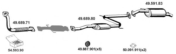 Exhaust System 492030
