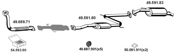 Exhaust System 492031