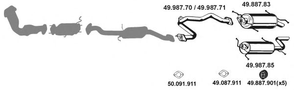 Exhaust System 492044