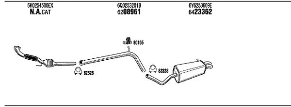Exhaust System SK30026