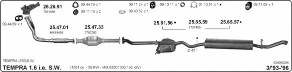 Exhaust System 524000286