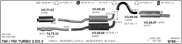 Exhaust System 586000075