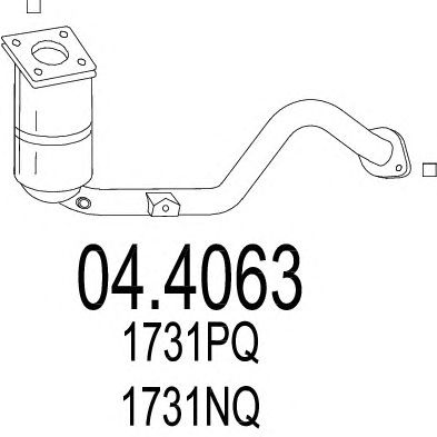 Catalytic Converter 04.4063