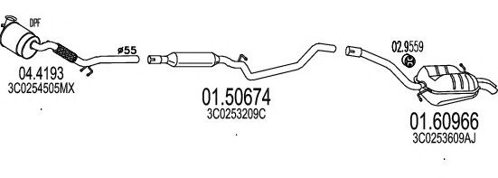 Exhaust System C380787010828