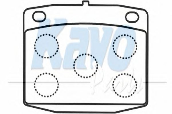 Brake Pad Set, disc brake BP-6587