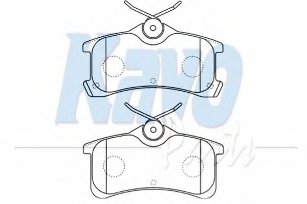 Brake Pad Set, disc brake BP-9081