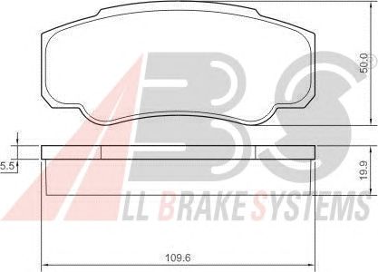 Brake Pad Set, disc brake 37333