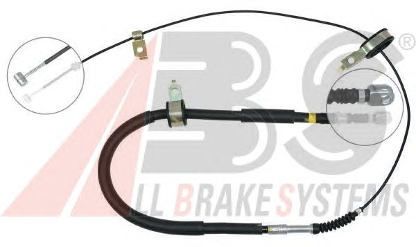 Cable, parking brake K16267
